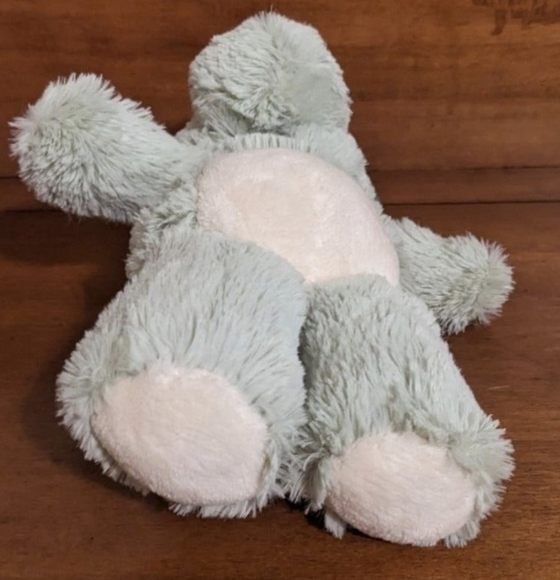 Kellytoy Light Green Dinosaur Baby Infant Rattle 10" Plush Clip Baby Toy Stuffed - Picture 5 of 5